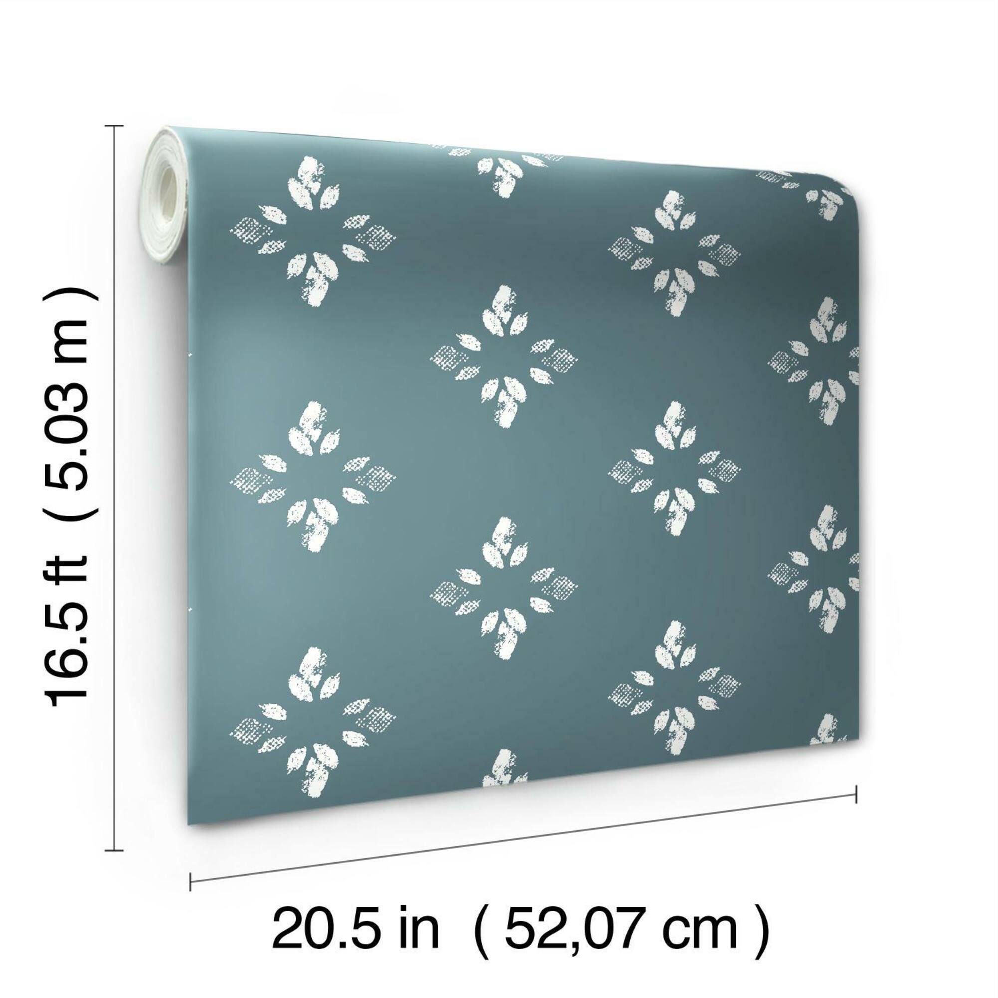 RoomMates Rose Lindo Pressed Petals Peel & Stick Wallpaper
